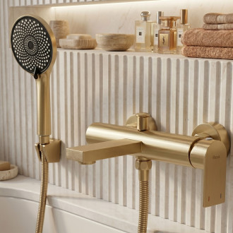 Koupelnová baterie REA Hunter  Brush Gold