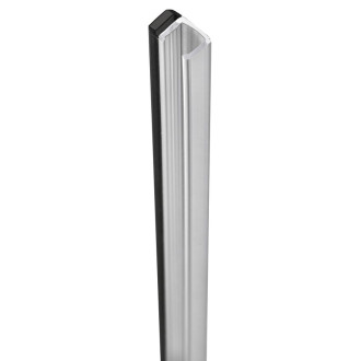 LUXOR BLACK magnetické těsnění na boční stěnu, 2000mm NDGU3020433B