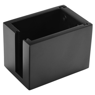 LUXOR BLACK uchycení pojezdového profilu, pravé, černá mat NDGU29030177B