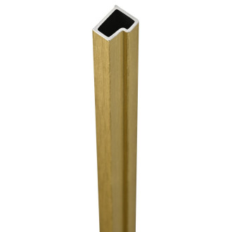 LUXOR GOLD MATT přetoková lišta, 1000mm, zlato mat NDGU12174G