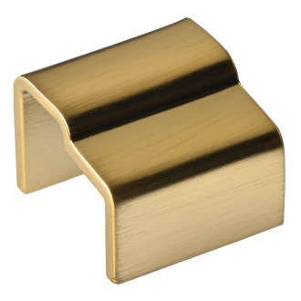 LUXOR GOLD MATT ukončení přetokové lišty, levé, zlato mat NDGU4011222G
