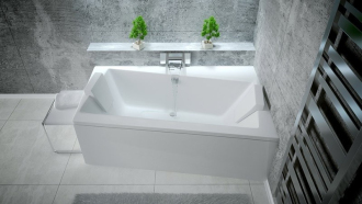 vana ASTI 150x90 cm, levá VANAST15L