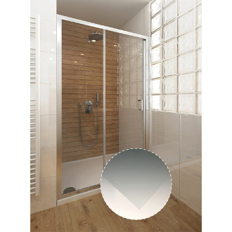 Vanová zástěna Roth TZVL2 140x110 cm Brillant 742-110000L-00-02