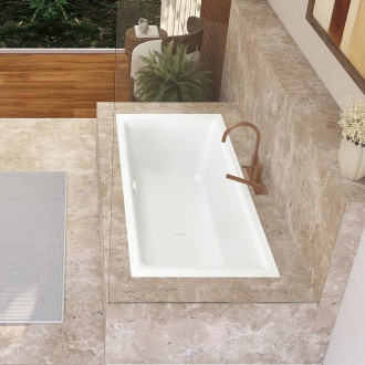 Obdélníková vana Kaldewei Puro Next Duo 190x90 cm smaltovaná ocel levá i pravá alpská bílá 144000010001