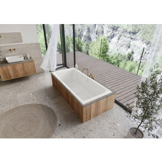 Obdélníková vana Kaldewei Puro Next Duo 180x80 cm smaltovaná ocel levá i pravá alpská bílá 143900010001