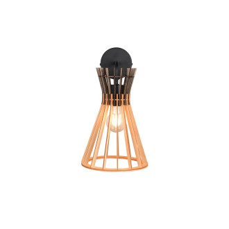 Nástěnná lampa REALITY ALICE černá kov R21861736