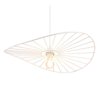 Závěsné osvětlení REALITY CHAPEAU bílá kov R31451031