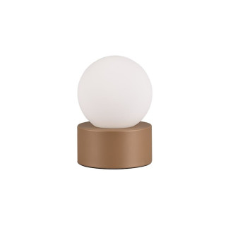 Stojací lampa REALITY COUNTESS kávová kov R59051065