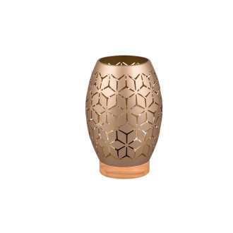 Stojací lampa REALITY BIDAR kávová kov R51571065