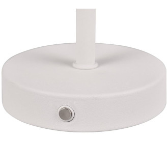 Stojací lampa REALITY JEFF bílá kov R59151131