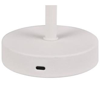 Stojací lampa REALITY JEFF bílá kov R59151131
