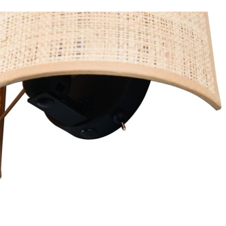 Nástěnná lampa REALITY AIMEE černá kov R21851736
