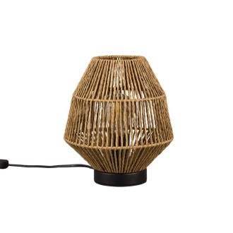Stojací lampa REALITY MIKI hnědá papír R51101026