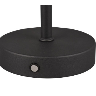 Stojací lampa REALITY JEFF černá kov R59151132