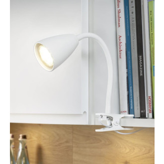 Stolní lampa TRIO WANDA bílá kov 202620131