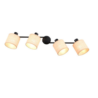Stropní osvětlení REALITY AIMEE černá kov R81854036