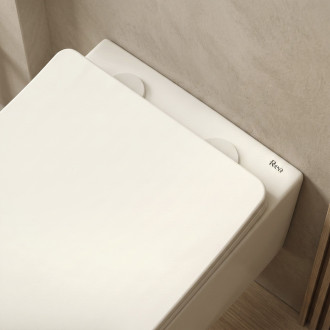 Závěsná WC mísa REA Focus Tornado Creme