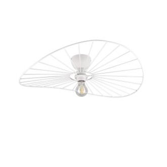Stropní osvětlení REALITY CHAPEAU bílá kov R61451031