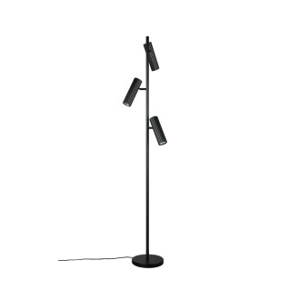 Stojací lampa TRIO SOKA černá kov 467700332