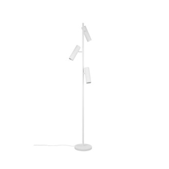 Stojací lampa TRIO SOKA bílá kov 467700331