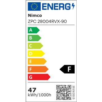 Nimco Černé kulaté LED zrcadlo pr. 1000 mm se dvěma dotykovými senzory ZPC 28004RVX-90