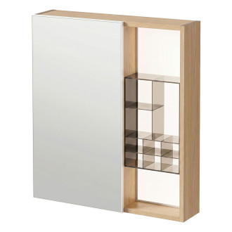 Sada koupelnového nábytku s umyvadlem Sora DE07-70 Oak 70CM
