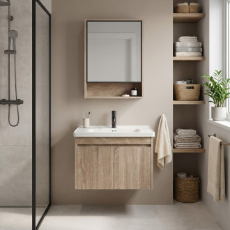 Sada koupelnového nábytku s umyvadlem Luno DB68-60 60CM