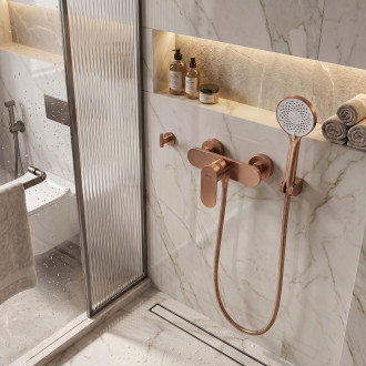 Sprchová baterie REA DROP Brush Copper