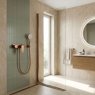 Sprchová baterie REA DROP Brush Copper