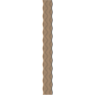 Akustické stěnové lamely Mexen Lam-SF 01 280 x 30 cm, plsť 9 mm, technická dýha, bělený dub - S106-280-01-040