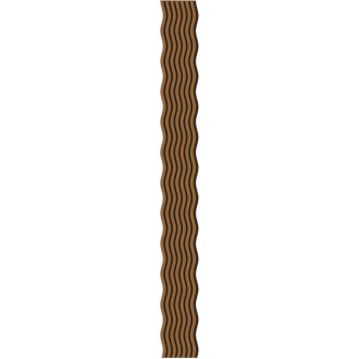 Akustické stěnové lamely Mexen Lam-SF 01 280 x 30 cm, plsť 9 mm, technická dýha, přírodní dub - S106-280-01-042