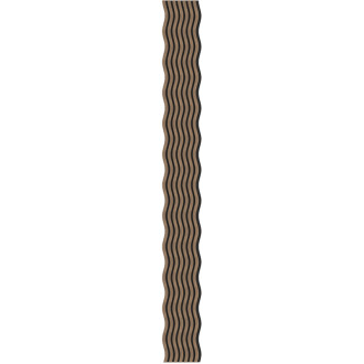 Akustické stěnové lamely Mexen Lam-SF 01 280 x 30 cm, plsť 9 mm, technická dýha, tmavý ořech - S106-280-01-044