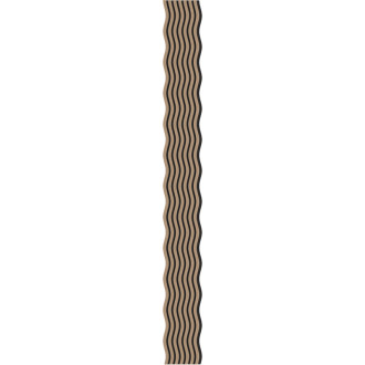 Akustické stěnové lamely Mexen Lam-SF 01 280 x 30 cm, plsť 9 mm, technická dýha, světlý ořech - S106-280-01-047