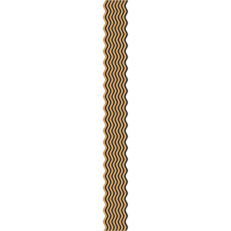 Akustické stěnové lamely Mexen Lam-SF 02 280 x 30 cm, plsť 9 mm, technická dýha, klasický dub - S106-280-02-041