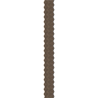 Akustické stěnové lamely Mexen Lam-SF 02 280 x 30 cm, plsť 9 mm, technická dýha, tmavý ořech - S106-280-02-044