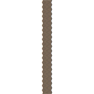 Akustické stěnové lamely Mexen Lam-SF 02 280 x 30 cm, plsť 9 mm, technická dýha, světlý ořech - S106-280-02-047