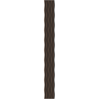 Akustické nástěnné lamely Mexen Lam-SF 26 280 x 30 cm, plsť 9 mm, technická dýha, dub Mocca - S106-280-26-045