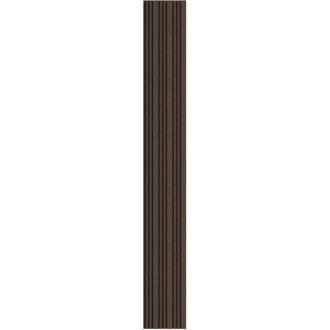 Akustické nástěnné lamely Mexen Lam-F Slim 01 280 x 36,5 cm, plsť 9 mm, technická dýha, dub Mocca - S107-280-01-045