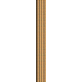 Akustické stěnové lamely Mexen Lam-F Nano 01 280 x 32,4 cm, plsť 9 mm, technická dýha, Classic Oak - S108-280-01-041
