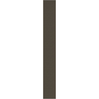 Mexen Ovalo 01 drážkované flexibilní nástěnné lamely 280 x 36 cm, technická dýha, dub Mocca - S130-280-01-045