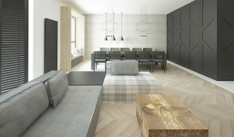 radiátor INVENTIO 380 x 1200 mm, barva C. dle vzorníku výrobce RADINV4012.