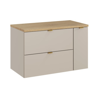Comad SET-DC B CREMONA 80CM LC Koupelnová sestava 80 cm s deskou a cargo skříňkou