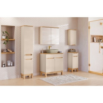 Comad SET-BAC B NAT WOTAN 80CM Koupelnová sestava 80 cm s deskou