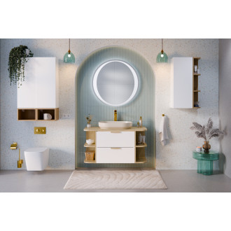 Comad SET-ASW SP UR 30X20 Koupelnová sestava s polosloupkem a regálem