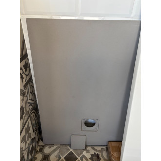 VÝPRODEJ VÝSTAVNÍ KUS DEANTE CORREO KQR_S46B Sprchová vanička 100x80cm, granit šedá