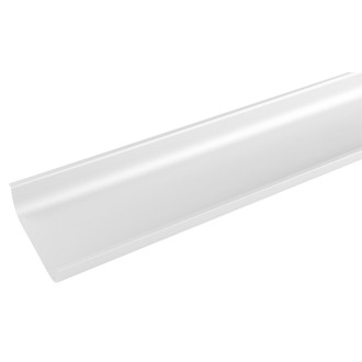 CHANEL dekorační lišta "U" 529x70x20mm, bílá mat
