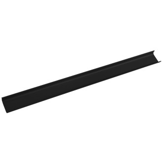 CHANEL dekorační lišta "U" 929x70x20mm, černá mat