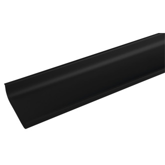 CHANEL dekorační lišta "U" 1129x70x20mm, černá mat