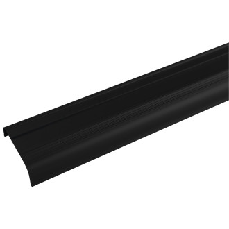 CHANEL dekorační lišta "U" 1129x70x20mm, černá mat