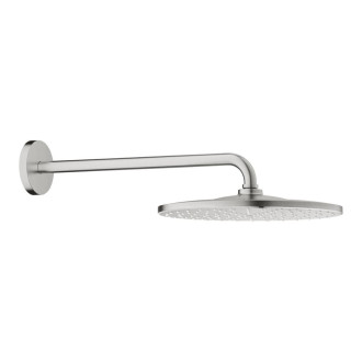 Hlavová sprcha Grohe Rainshower Mono včetně sprchového ramena supersteel 26558DC0